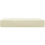  Paletni podni jastuk od tkanine 60x60x9,5 cm krem | shoptok.hr