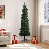  Artificial Slim Christmas Tree 210 cm PE i PVC Zelena | shoptok.hr