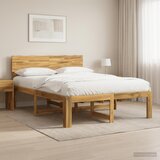  Krevetni okvir s uzglavljem ROSTOCK Bijela 140 x 200 cm Cijene