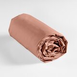 Douceur d intérieur Rožnato-oranžna napenjalna bombažna rjuha 180x200 cm Lina – | Shoptok.si