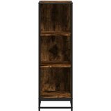 vidaXL Ormarić za knjige boja dimljenog hrasta 33,5x33x107,5 cm drveni | shoptok.hr