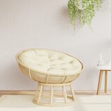 vidaXL Okrugli jastuk krem Ø 100 x 11 cm od tkanine Oxford | shoptok.hr