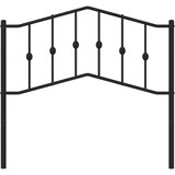  Metalno zamjensko uzglavlje crno 100 cm | shoptok.hr