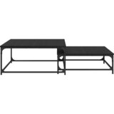  Kava Stol 2 pcs Crni hrast Konstruirano drvo | shoptok.hr