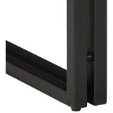 vidaXL Naravni mangov les Trden grob mangov les 40 x 40 x 50 cm Trajen | Shoptok.si