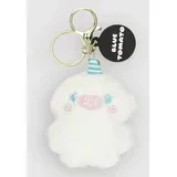 Unicorn Monster Bag Charm white