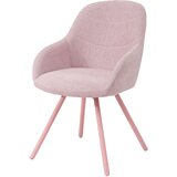 CARRYHOME stol, kovina, tekstil pink | Shoptok.si