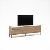 Marckeric TV omarica v hrastovem dekorju v naravni barvi 180x55,5x44 cm Monza – | Shoptok.si