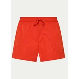 Calvin Klein Swimwear Kopalne hlače KM0KM01048 Rdeča Regular Fit