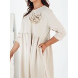 DStreet NALERA dress beige | Shoptok.si