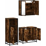  3-dijelni set kupaonskog namještaja boja hrasta drveni | shoptok.hr
