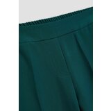 Marisse Emerald Green 7/8 Leg Crease Trousers | Shoptok.si