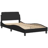  Okvir za krevet Dover crni 100x200 cm od umjetne kože | shoptok.hr