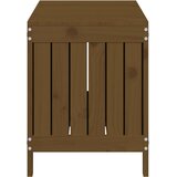 Vrtna kutija za pohranu boja meda 108x42,5x54 cm od borovine | shoptok.hr