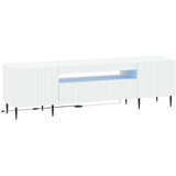  LED TV kabinet Bijela Konstruirano drvo | shoptok.hr