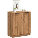 vidaXL Omarica za čevlje artisian hrast 59x35x70 cm inženirski les Cene