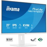 Iiyama 27 ips panel 2560x1440 eyecomfort 15cm height adj stand usb-c dock lan 96W pd dp-out 1ms 350cdm2 speakers usb-c kvm hdmi displayport usb hu XB2797QSNP-W1 Cene