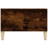 vidaXL Stolić za kavu boja hrasta 55 x 55 x 36 5 cm konstruirano drvo | shoptok.hr