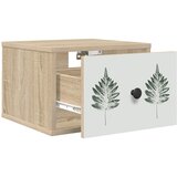  Wall-mounted noćni ormarić HANAU Hrast sonoma 36 x 33 x 25 cm | shoptok.hr