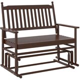  Klupa za ljuljanje smeđa 118x70x104 5 cm masivno drvo topola | shoptok.hr