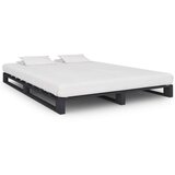  Za krevet od paleta sivi 140 x 200 cm od masivne borovine | shoptok.hr