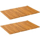  Kopalniška preproga Naravna 60 x 40 cm Masiven les akacije | Shoptok.si