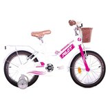 Cremosa Dječji bicikl Pilot 16", bijelo-rozi | shoptok.hr
