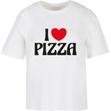 Mister Tee Women's T-shirt Pizza Love white | Shoptok.si