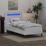  Okvir za krevet Bijela 100 x 200 cm Umjetna koža - Bijela 100 x 200 cm | shoptok.hr