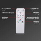  brilo - led rgb prigušiva stropna svetiljka colour LED/15W/230V 3000-6500K + daljinski upravljač | Eponuda.com