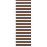 vidaXL Zebra zavjesa Smeđa 75x230 cm Širina tkanine 70 9 cm Poliester - Smeđa 75 x 230 cm | shoptok.hr