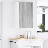 Viseći ormarić s pohranom Siva Sonoma i bijela 50 x 31 x 80 cm | shoptok.hr