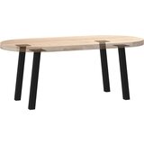 vidaXL Noge za mizo za kavo 4 kosi črna 30 cm jeklo | Shoptok.si