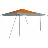 Šator s nadstrešnicom Narančasta 395 x 395 x 251 cm tkanina | shoptok.hr