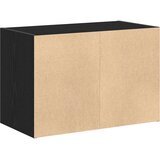 Ormarić s 2 ladice crni hrast 60x31x40 cm konstruirano drvo | shoptok.hr