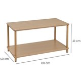 Casa Selección Stolić za kavu u prirodnoj boji 40x80 cm Gaia – | shoptok.hr