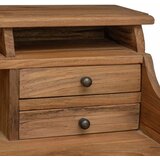 Radni stol Prirodna 89 5 x 49 5 x 100 cm Čvrsto teak drvo | shoptok.hr