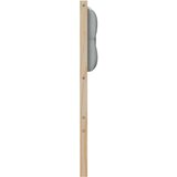 vidaXL Vzglavje Drugo Rjava in svetlo siva 150 cm Trdna borovina | Shoptok.si