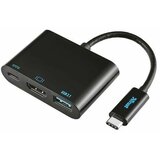 Trust Adapter Multiport 21260, USB-C/HDMI/USB-C PD/USB-A 3.1, Crni Cijene