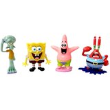 Spužva Bob Set od 4 figurice SpongeBob SquarePants, 9 cm Slike