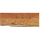 vidaXL Stenska polica 50x20x3,8 cm pravokotna akacija naraven rob | Shoptok.si