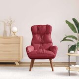  Fotelja Vinska crvena 69 x 74 x 93 cm Umjetna koža | shoptok.hr