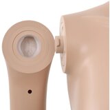 vidaXL Seksi ženska lutka za izlog sa staklenim postoljem bež 180 cm | shoptok.hr