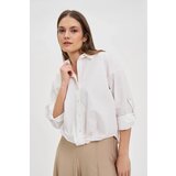 Marisse White Cotton Shirt Cene