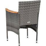  3-dijelni vrtni blagovaonski set sivi | shoptok.hr
