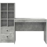  Stol s ladicama 2 pcs Betonski sivi | Eponuda.ba