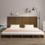 Zidno uzglavlje boja meda 156x3x91,5 cm masivna borovina | shoptok.hr