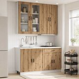  Kuhinjska jedinica PORTO 4 pcs Hrast artisan Konstruirano drvo | shoptok.hr