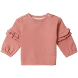 Noppies Sweater majica 'Capetown' lubenica roza / bijela