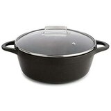  Duboka tava s poklopcem Valira 4142/25 Crna | shoptok.hr